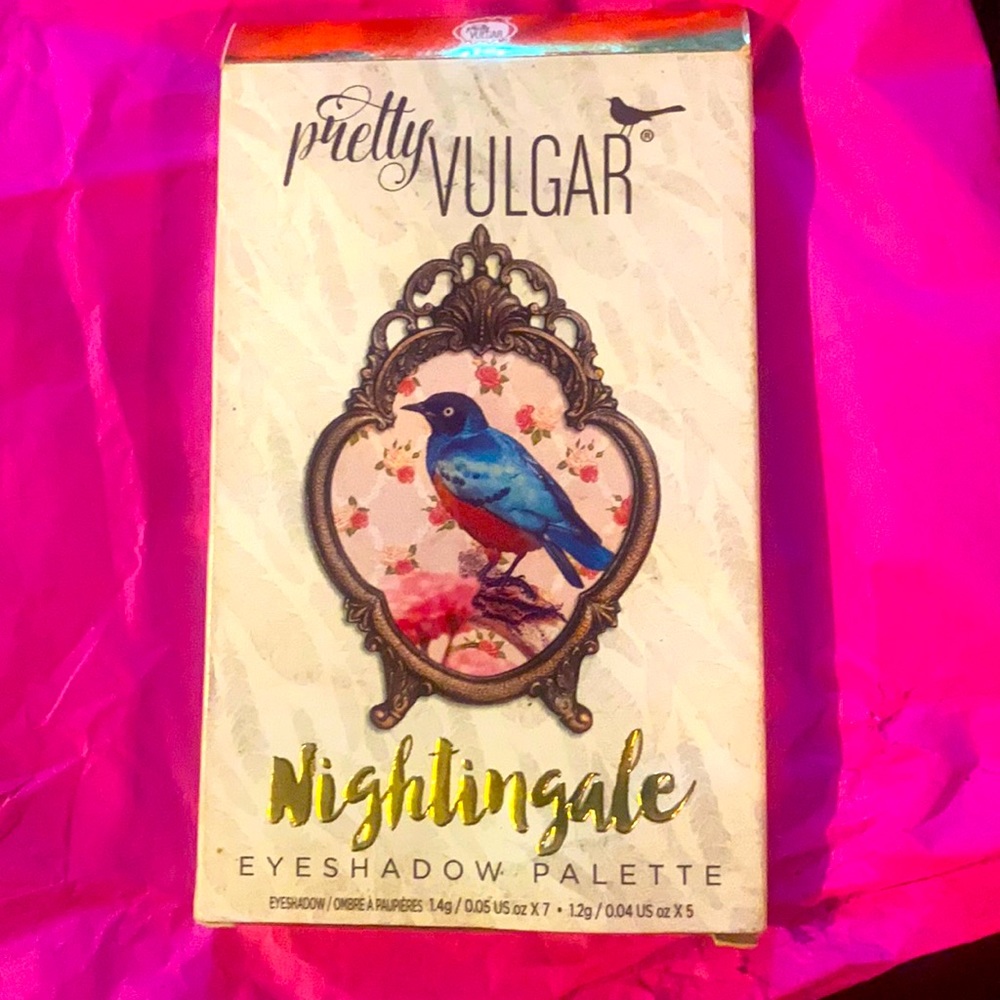 Pretty Vulgar NIGHTINGALE palette. Brand new